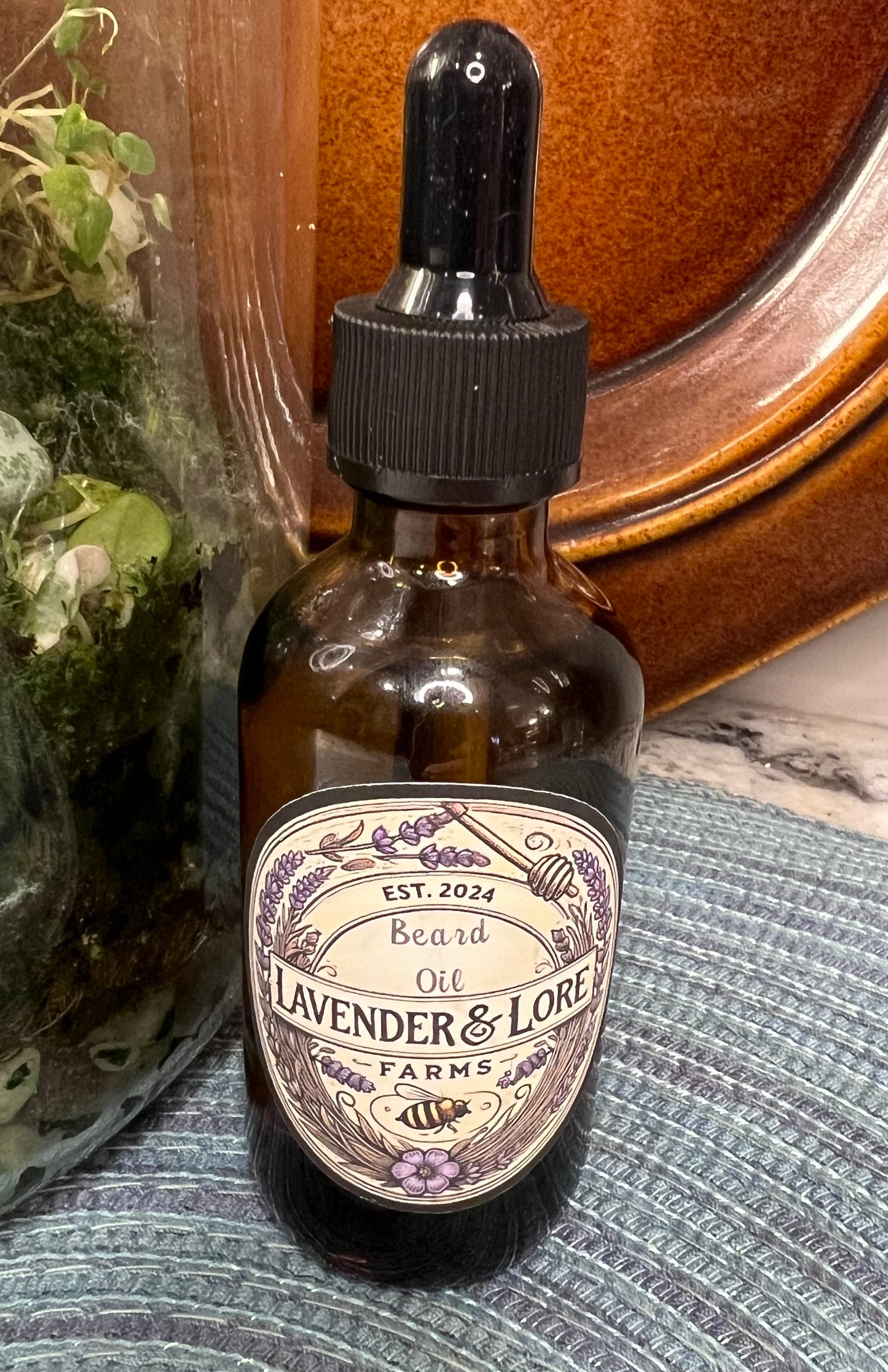 Woodman’s Beard Oil – Earthy Lavender + Cedarwood Blend for Conditioning & Growth